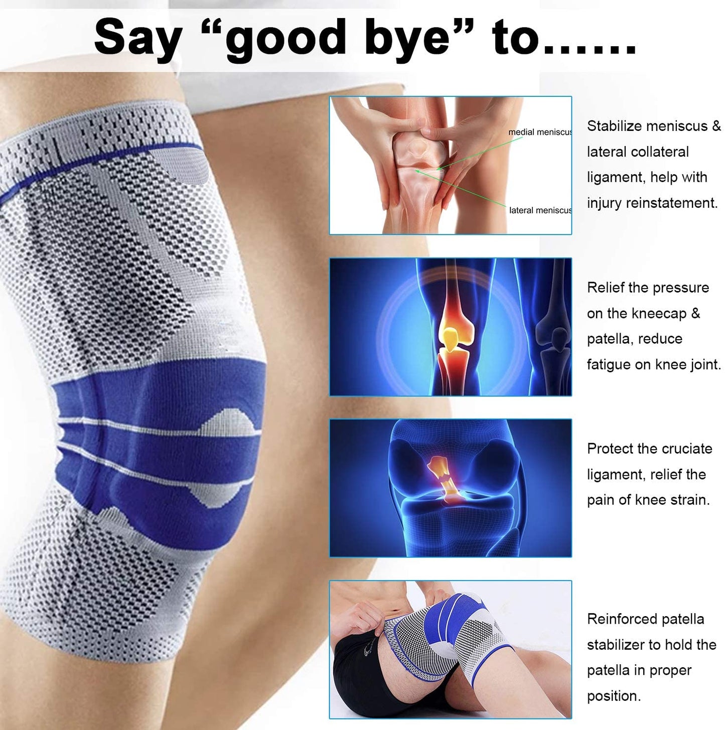 1 COLAPA™ Knie-Kompressionsbandage