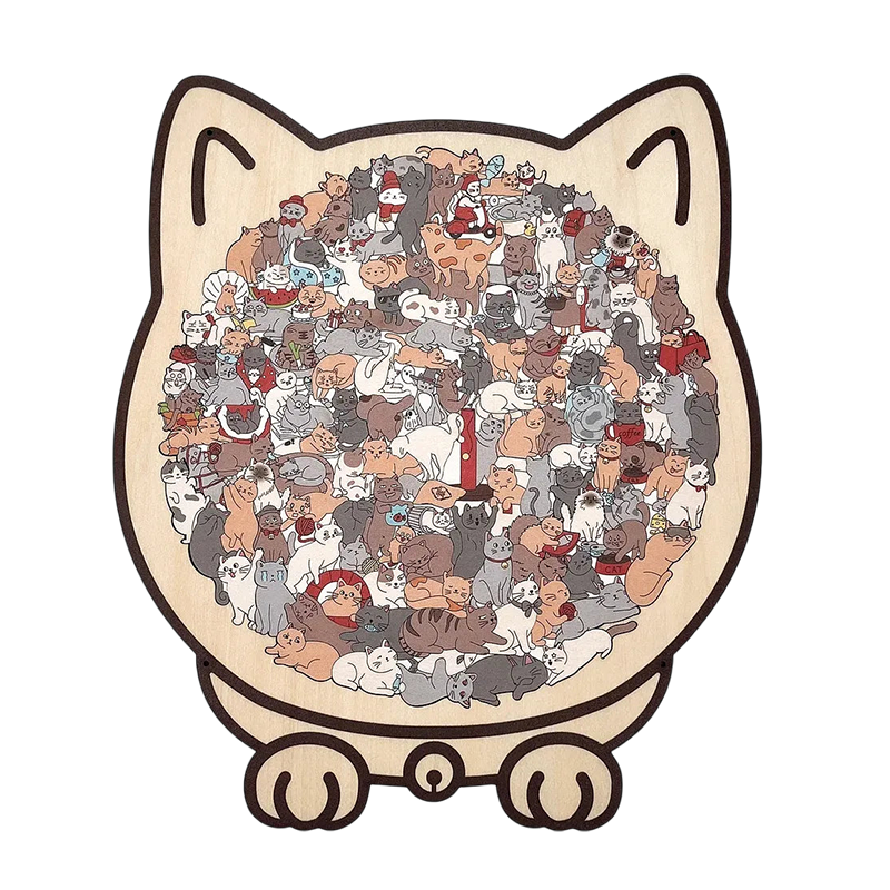 Puzzloom™ Katzenpuzzle