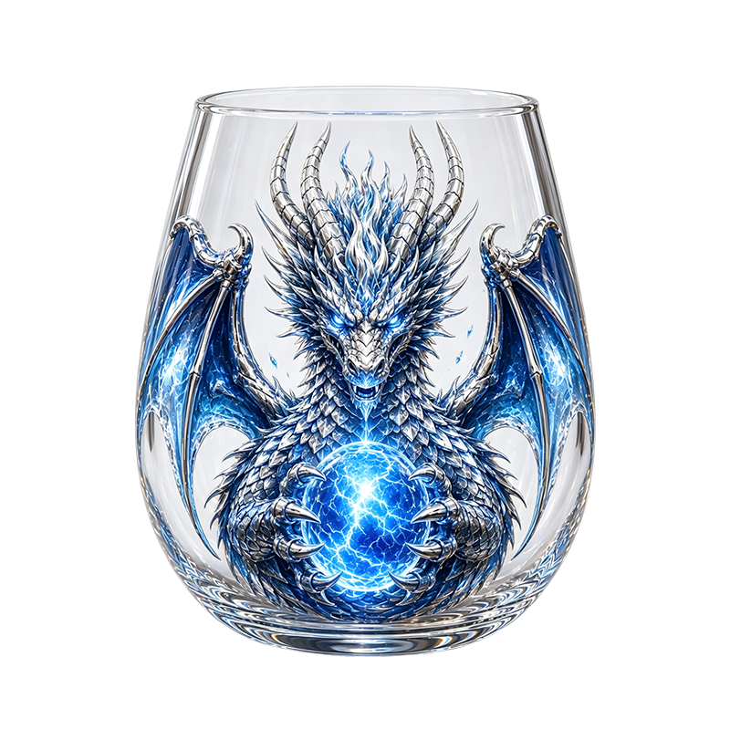 Amoroart™ Ember Throne Dragon Glass