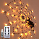 Halloween Decorative Spider Web Lighting - String Lights LED