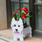 Garden Dog Planter Pot