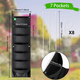 Hanging Vertical Wall Mounted Plant Planting Grow Bags