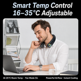 Portable Neck Air Conditioner Fan with TEC Cooling