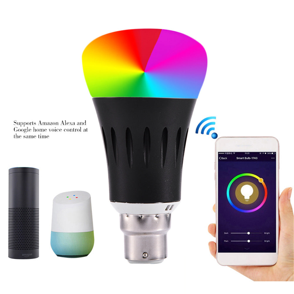 Ampoule LED intelligente sans fil à télécommande Wi-Fi