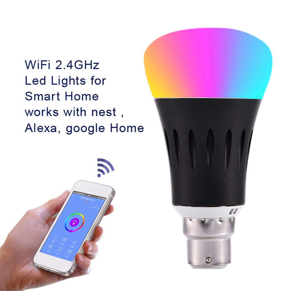Ampoule LED intelligente sans fil à télécommande Wi-Fi