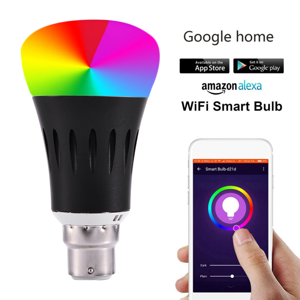 Ampoule LED intelligente sans fil à télécommande Wi-Fi