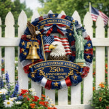 SheremArt Liberty Wreath