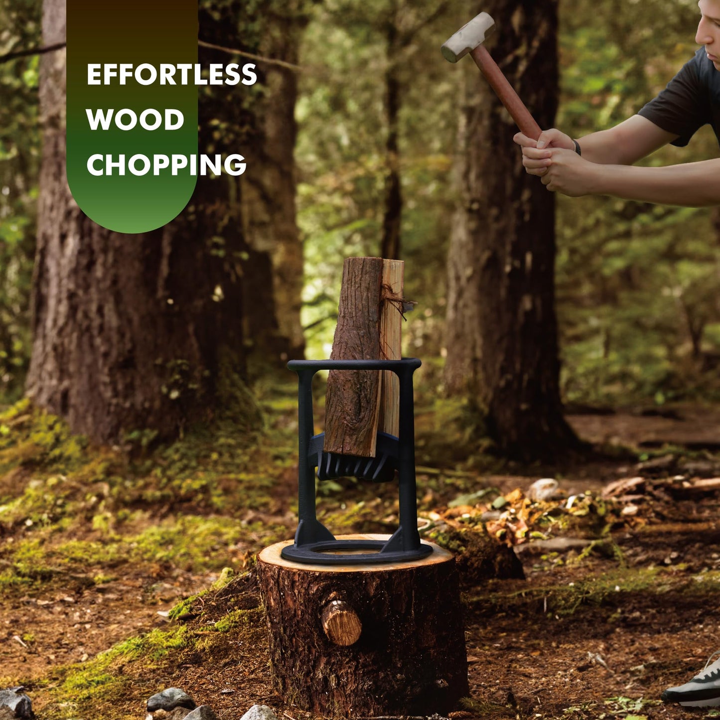 Fendeur d'allumettes pour bois de chauffage