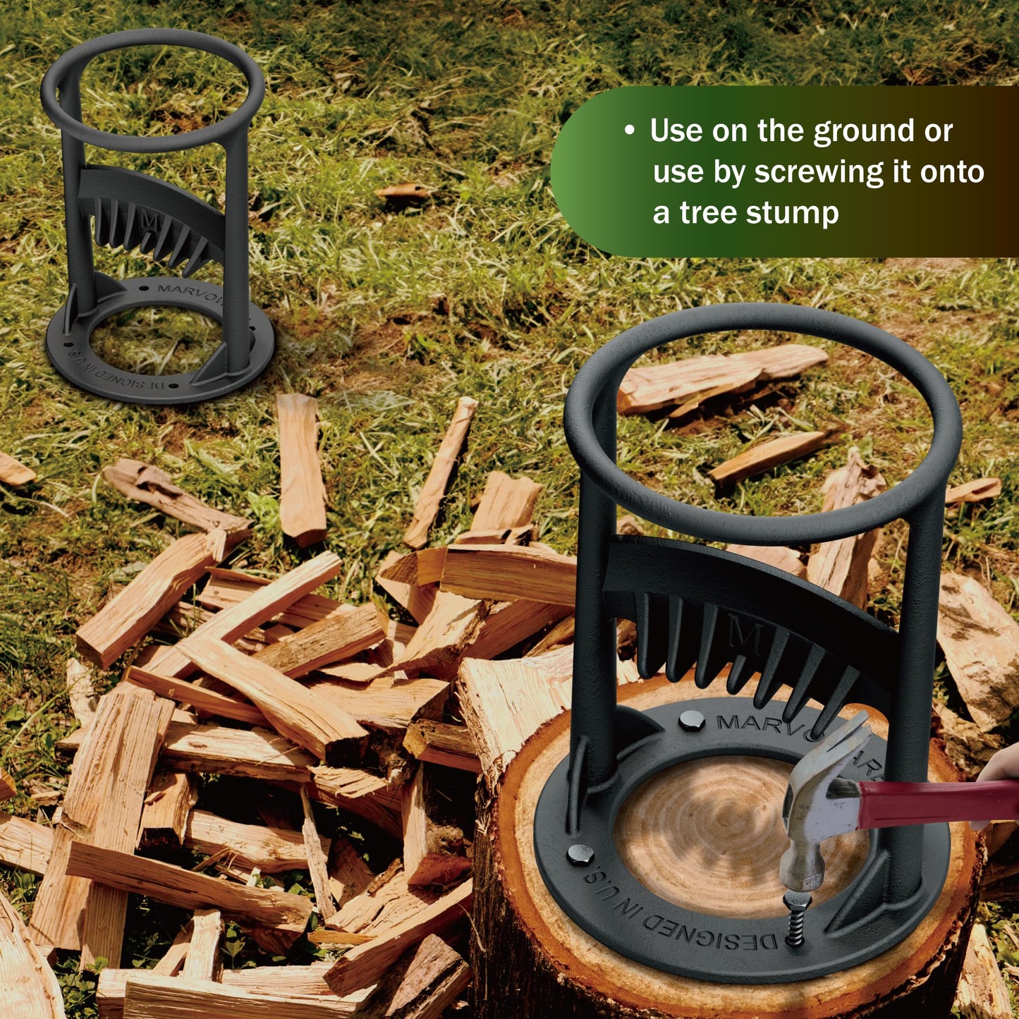 Fendeur d'allumettes pour bois de chauffage
