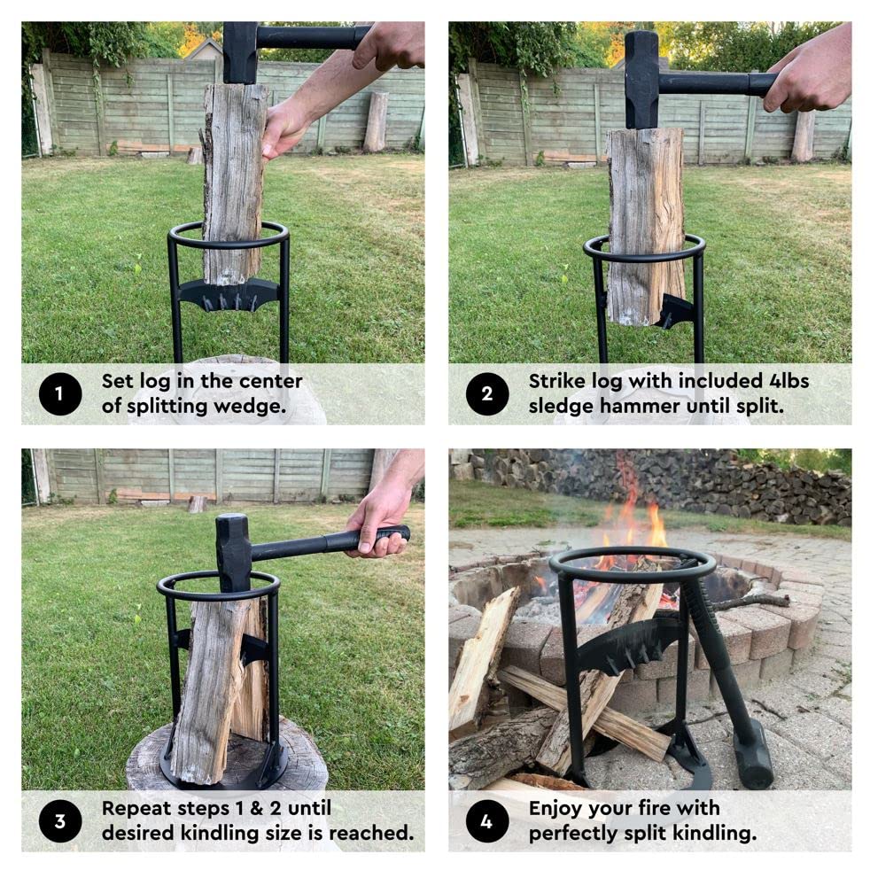 Fendeur d'allumettes pour bois de chauffage