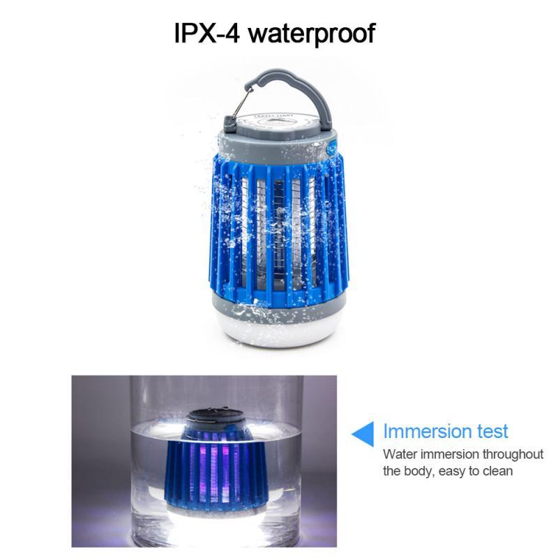 2-in-1 LED USB Solar Mückenlampe