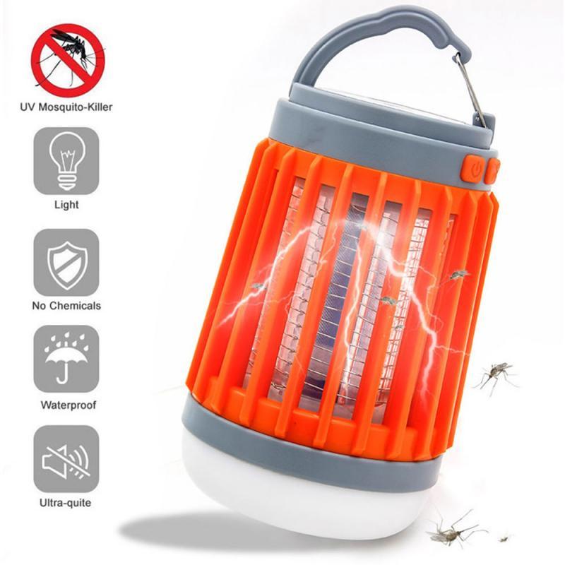 2-in-1 LED USB Solar Mückenlampe