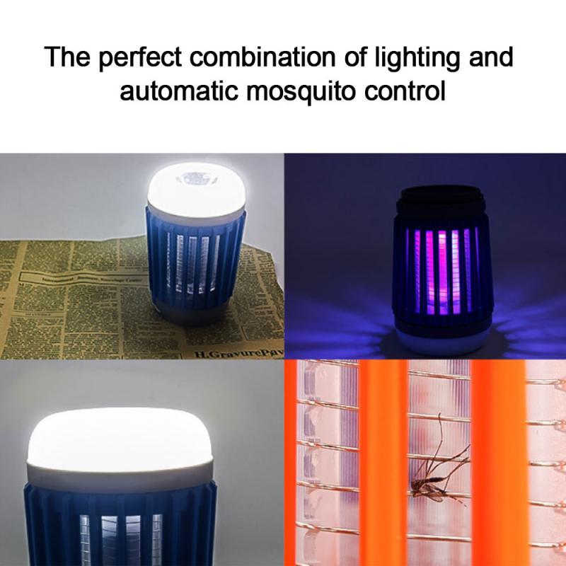 2-in-1 LED USB Solar Mückenlampe