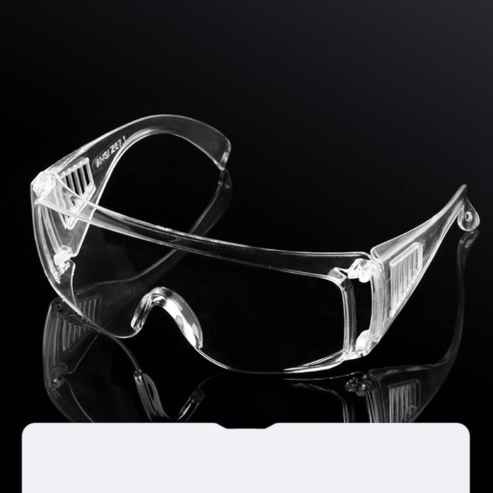 Transparente Schutzbrille