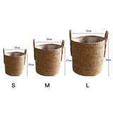 Seaweed Straw Flowerpot