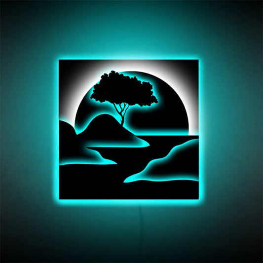 Moon Neon Sign