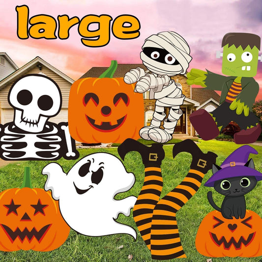Halloween Yard Signs Stakes Decorations
