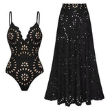 Yifare Cutout Two-Piece Swimsuit Set