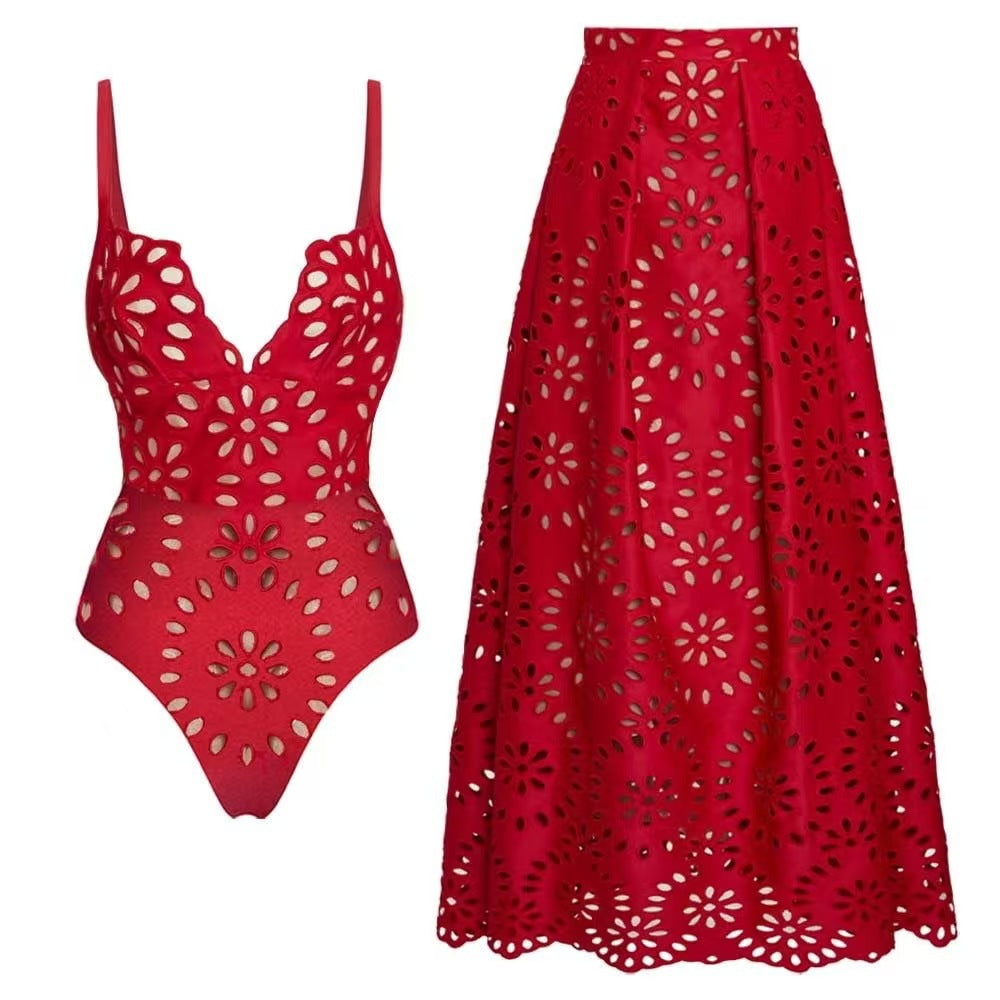 Yifare Zweiteiliges Cutout-Bikini-Set