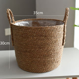 Seaweed Straw Flowerpot