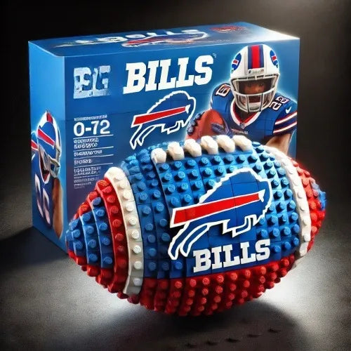 NFL Team Brick Football Ball Building Set – Hilipert
