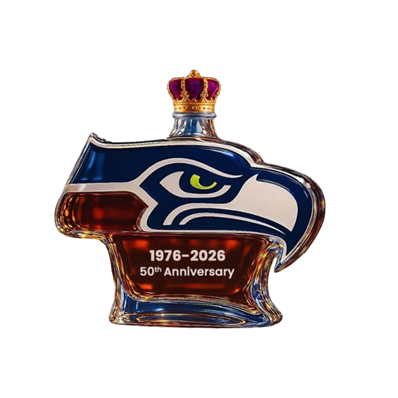 Bouteille de whisky du 50e anniversaire des Seattle Seahawks