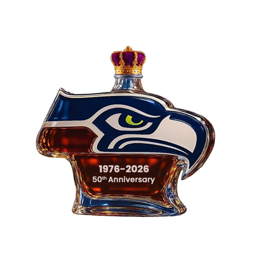 Bouteille de whisky du 50e anniversaire des Seattle Seahawks