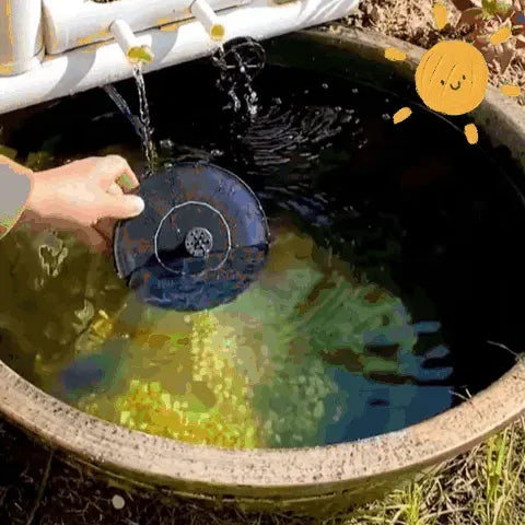 Sherem LED-beleuchteter Solar-Wasserbrunnen