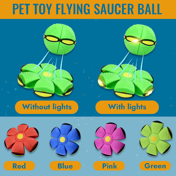 Haustier-Fliegende-Untertasse-Ball