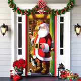 SheremArt™ Christmas Door Cover