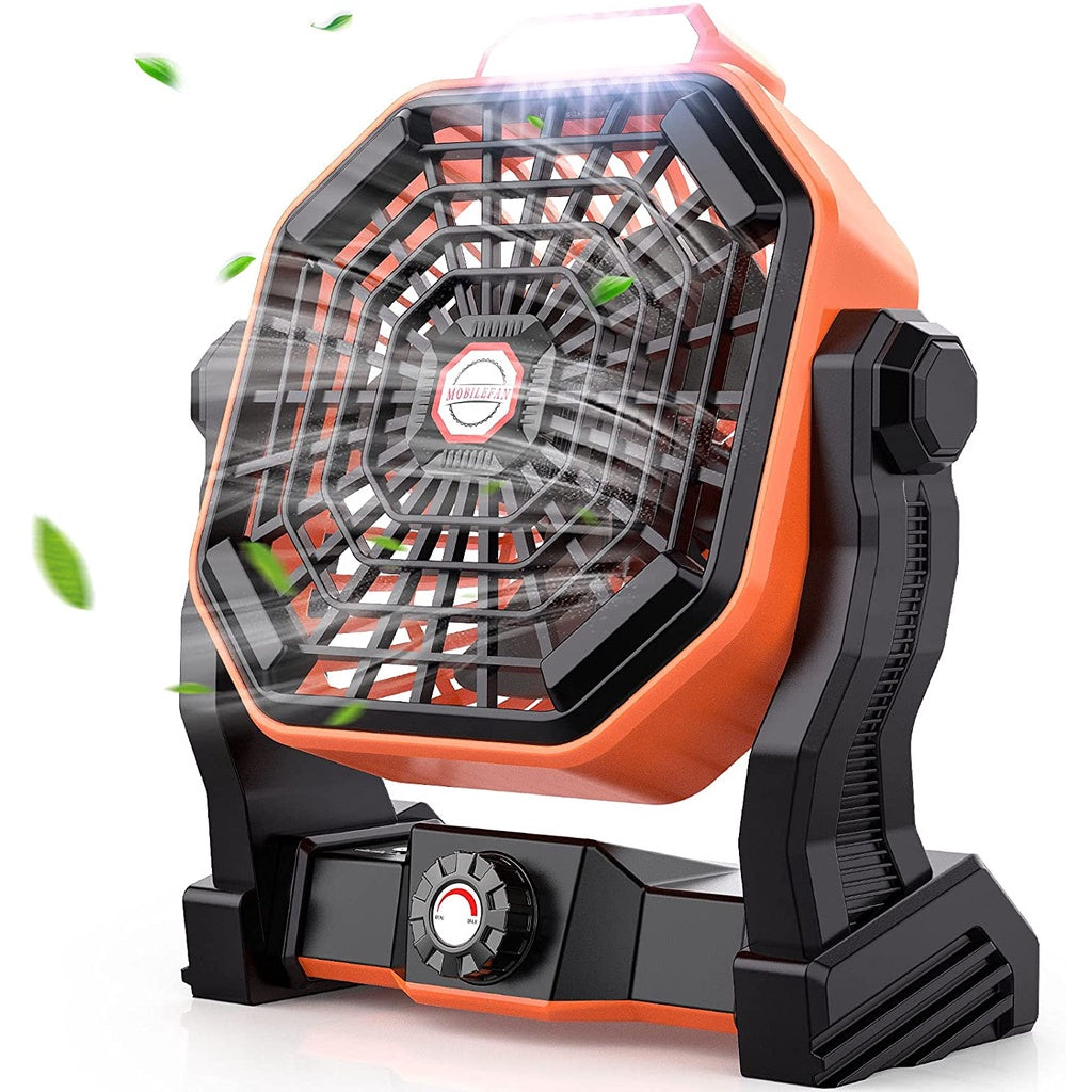 Ventilateur de camping extérieur 2-en-1 Keilini
