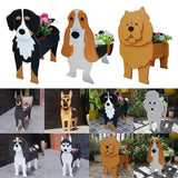 Garden Dog Planter Pot