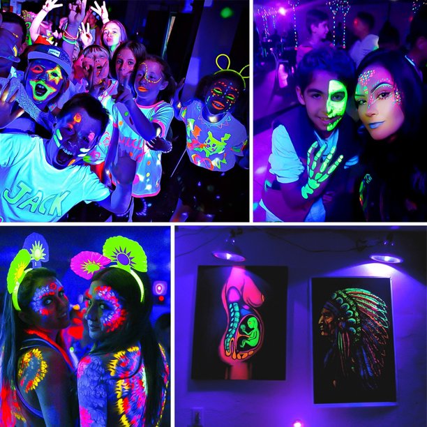 UV-LED-Schwarzlichtlampe