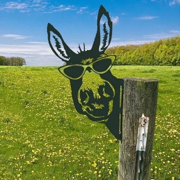 Sherem Farm Spähendes Tiermetallbild