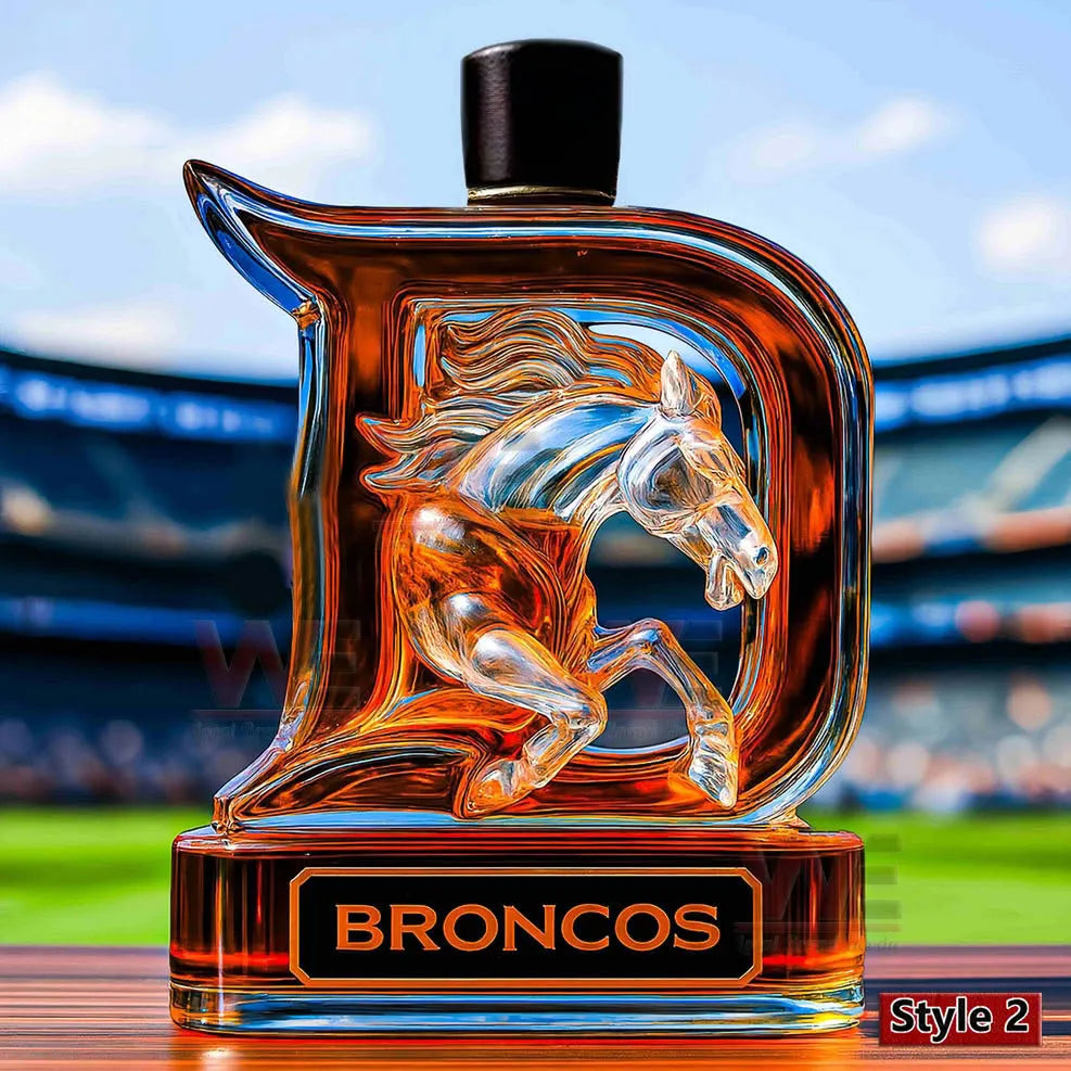 Denver Broncos Football-Whiskeyflasche