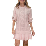 Zekear™ Mini Sweater Dress