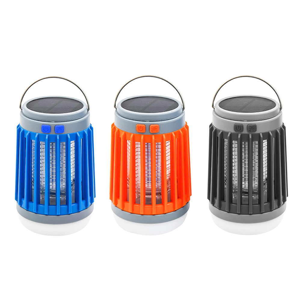 2-in-1 LED USB Solar Mückenlampe