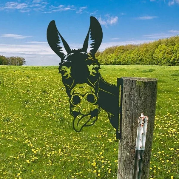 Sherem Farm Spähendes Tiermetallbild