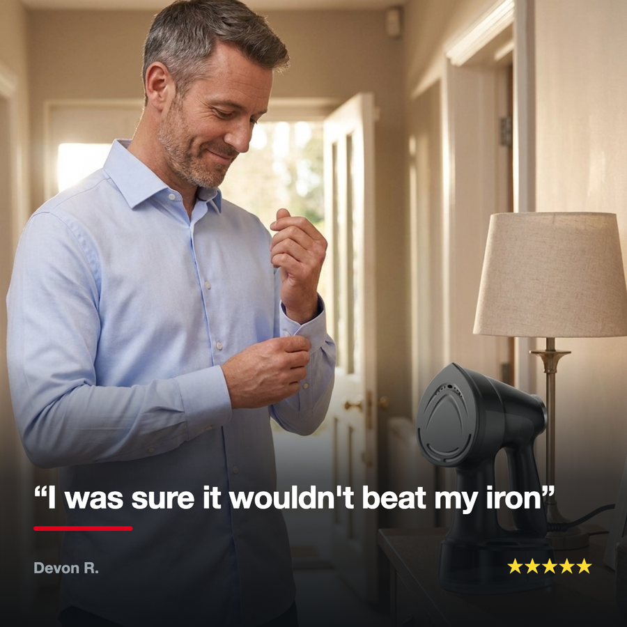 Customer quote: I was sure it would not beat my iron