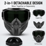2026 Upgraded Detachable Full Face Anti-Fog Grass Cutting Goggles