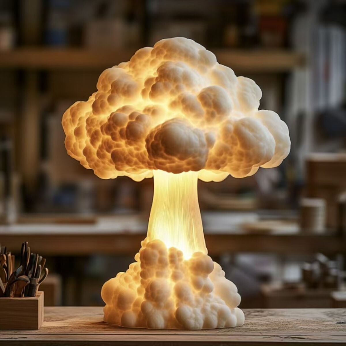 SheremArt Pilz Wolkenlampe