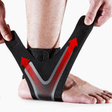 【BUY 3 GET 1 FREE】- Adjustable Elastic Ankle Brace