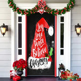 SheremArt™ Christmas Door Cover