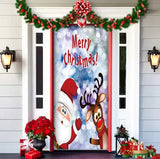SheremArt™ Christmas Door Cover