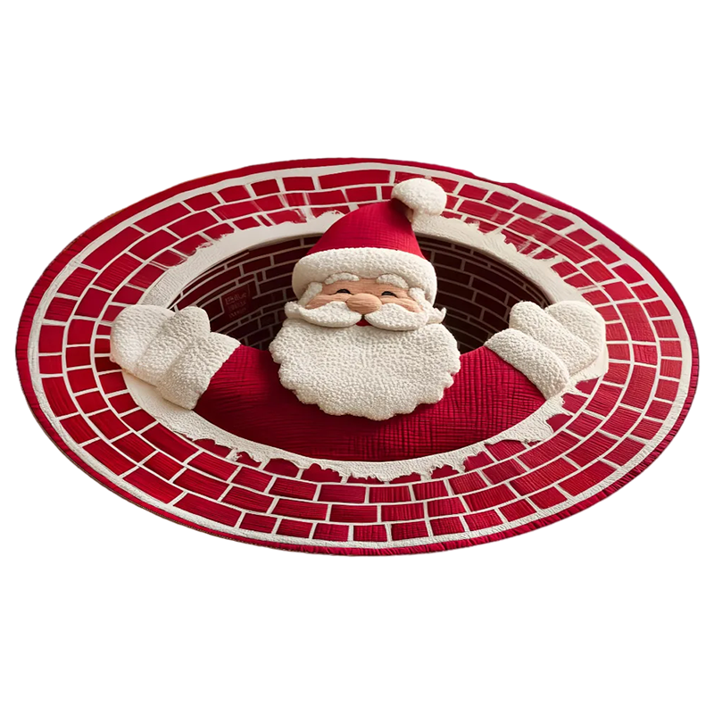 Tapis SheremArt 3D Père Noël