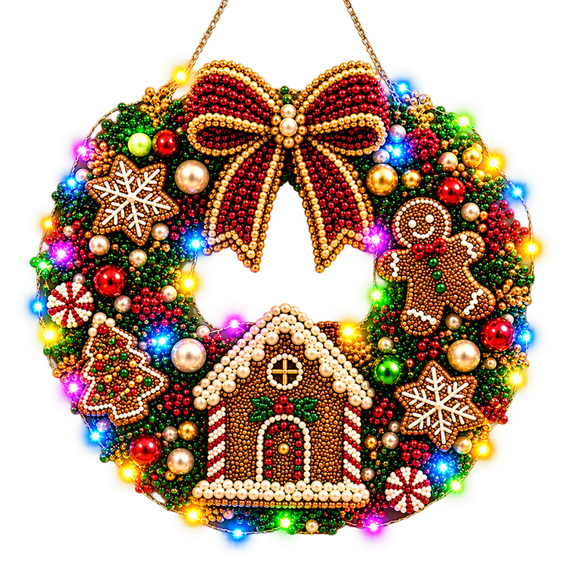Esslyn Welcome Glow Wreath