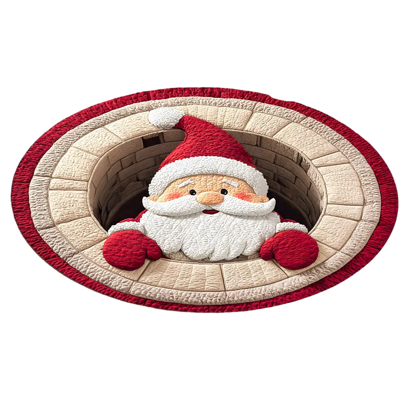 Tapis SheremArt 3D Père Noël