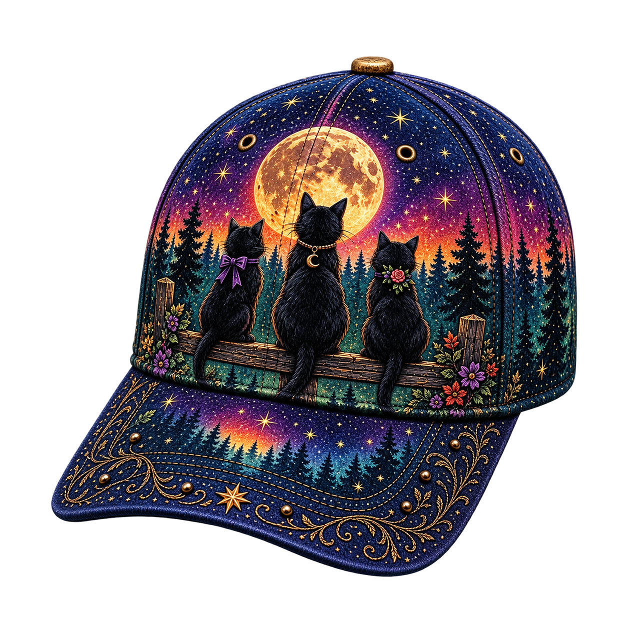 Esslyn™ Moonlit Halloween Cap
