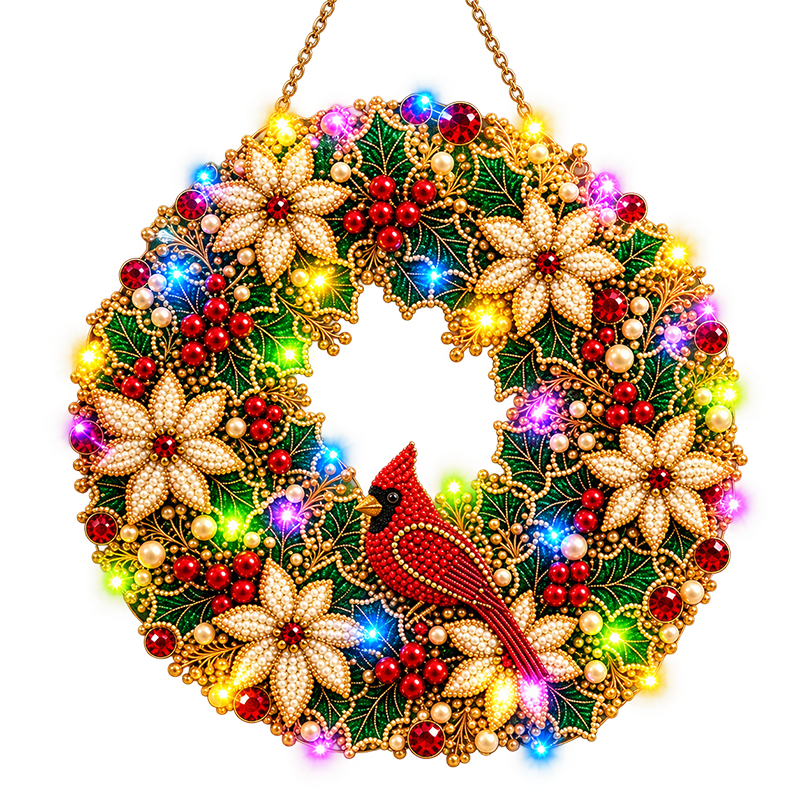 Esslyn Welcome Glow Wreath