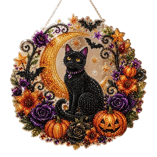 Amoroart™ Black Cat Diamond Art Kit